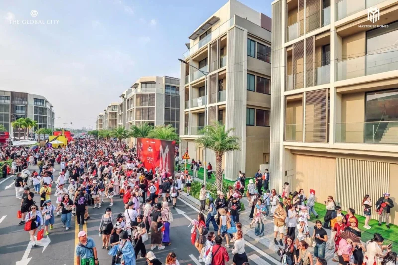 Cập nhât tiện ích The Global City mới nhất 2025 - Khu thương mại Soho